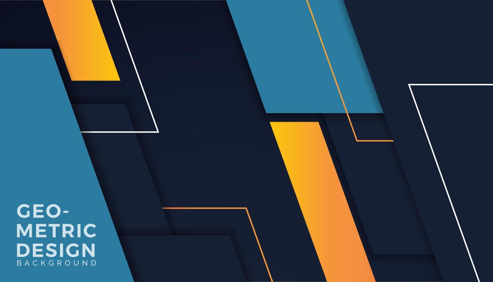 Abstract modern colorful geometric shapes background vector