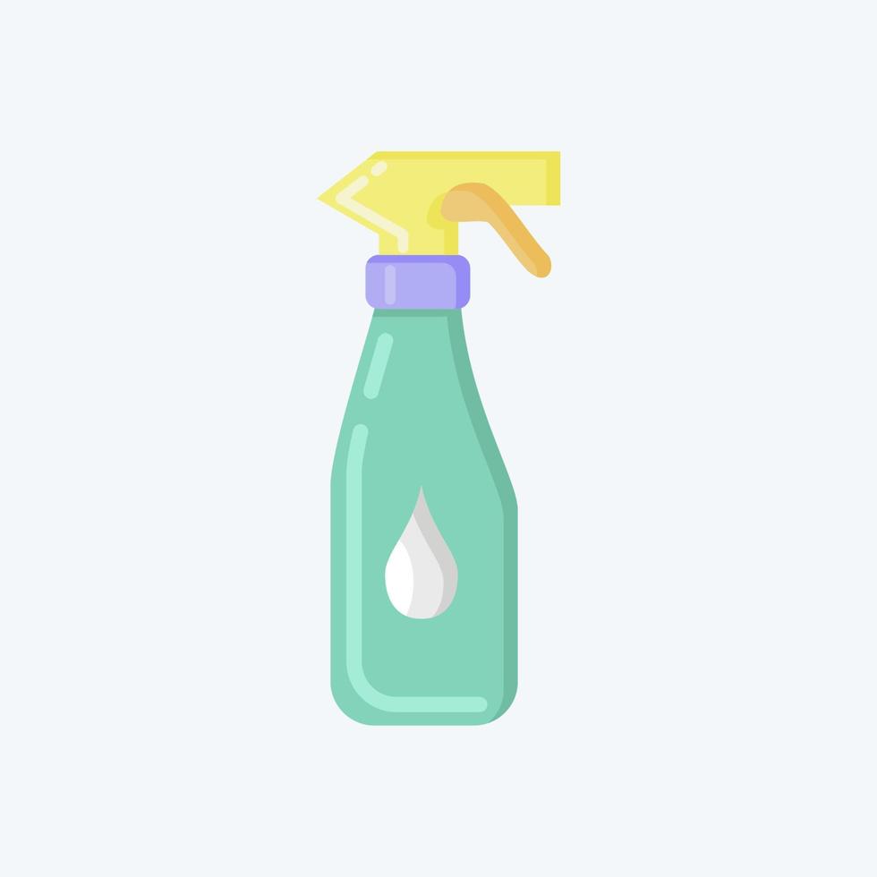 Icon Spray. suitable for Kids symbol. flat style. simple design editable. design template vector. simple illustration vector