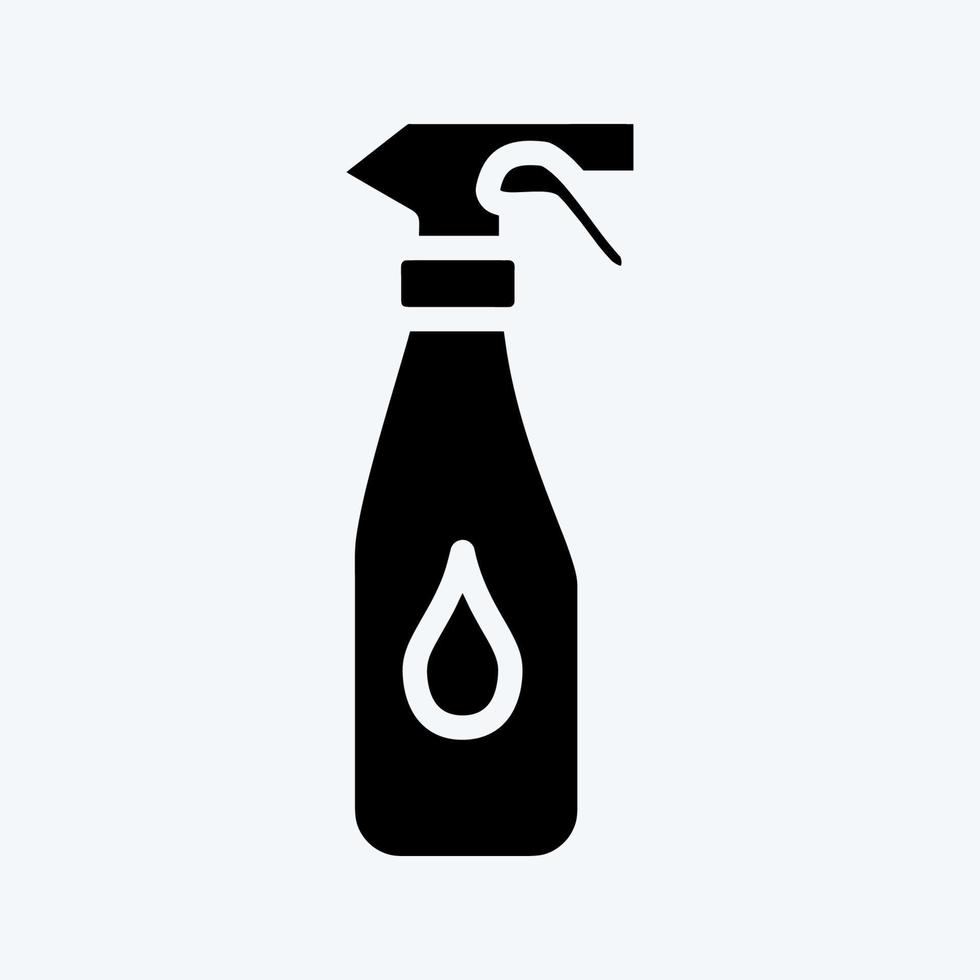 Icon Spray. suitable for Kids symbol. glyph style. simple design editable. design template vector. simple illustration vector