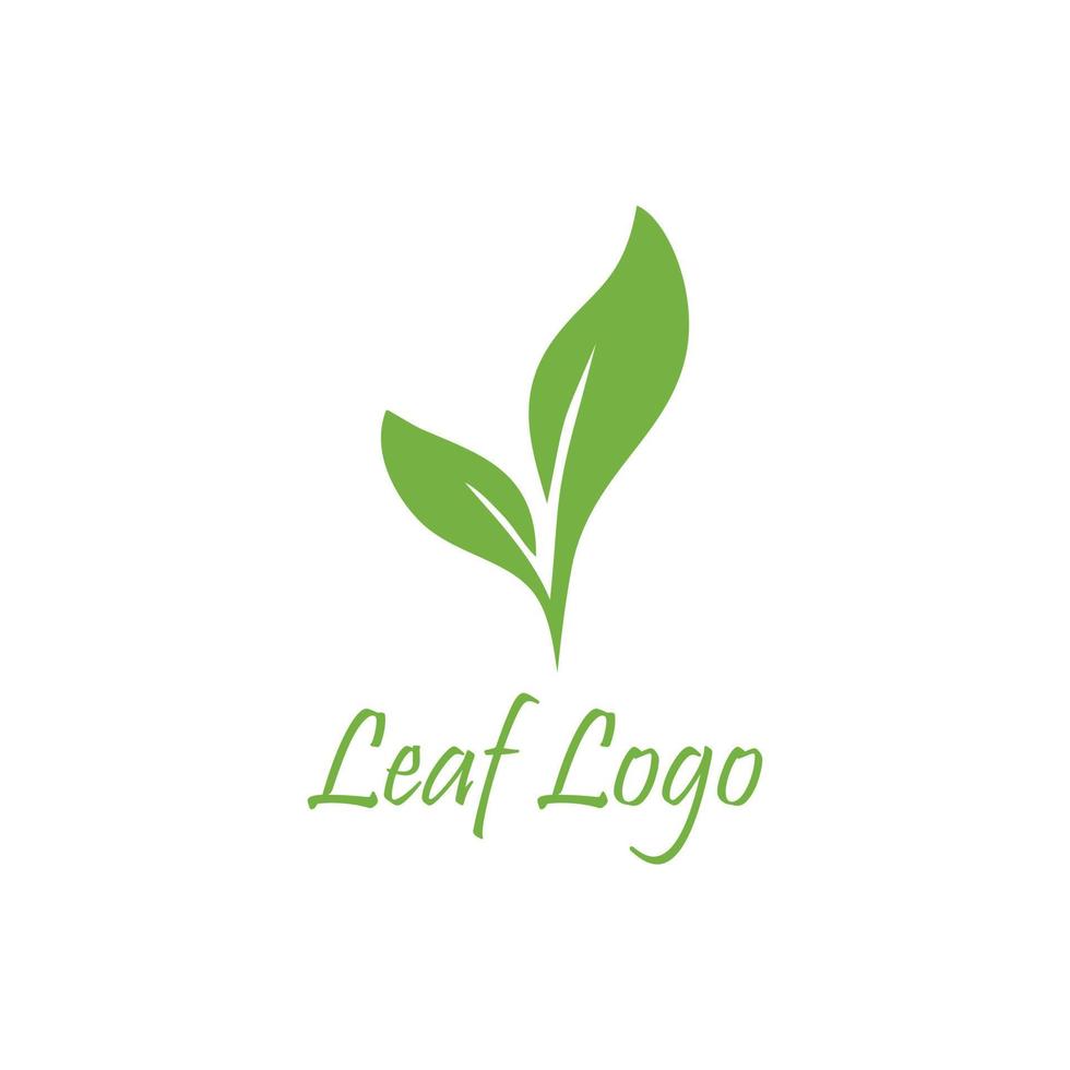 green leaf vector design