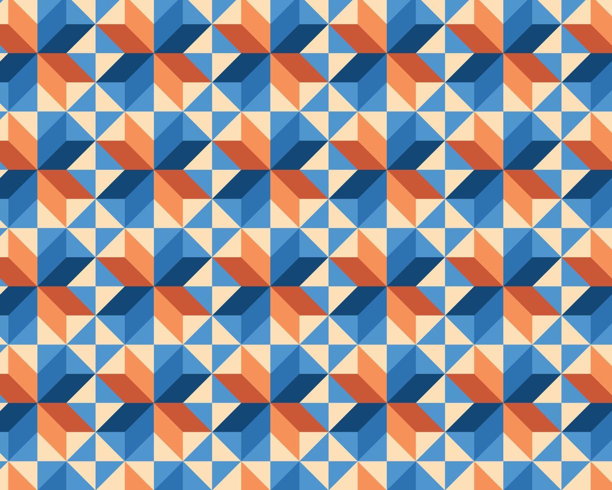 Beautiful modern geometric pattern. Abstract seamless vector, background vector