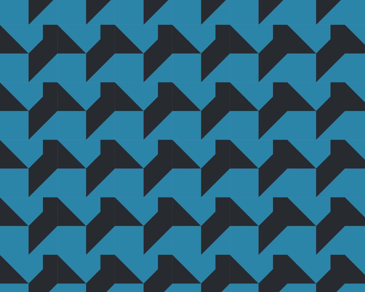 Geometric abstract seamless pattern, background, with cool blue and black color combination vector