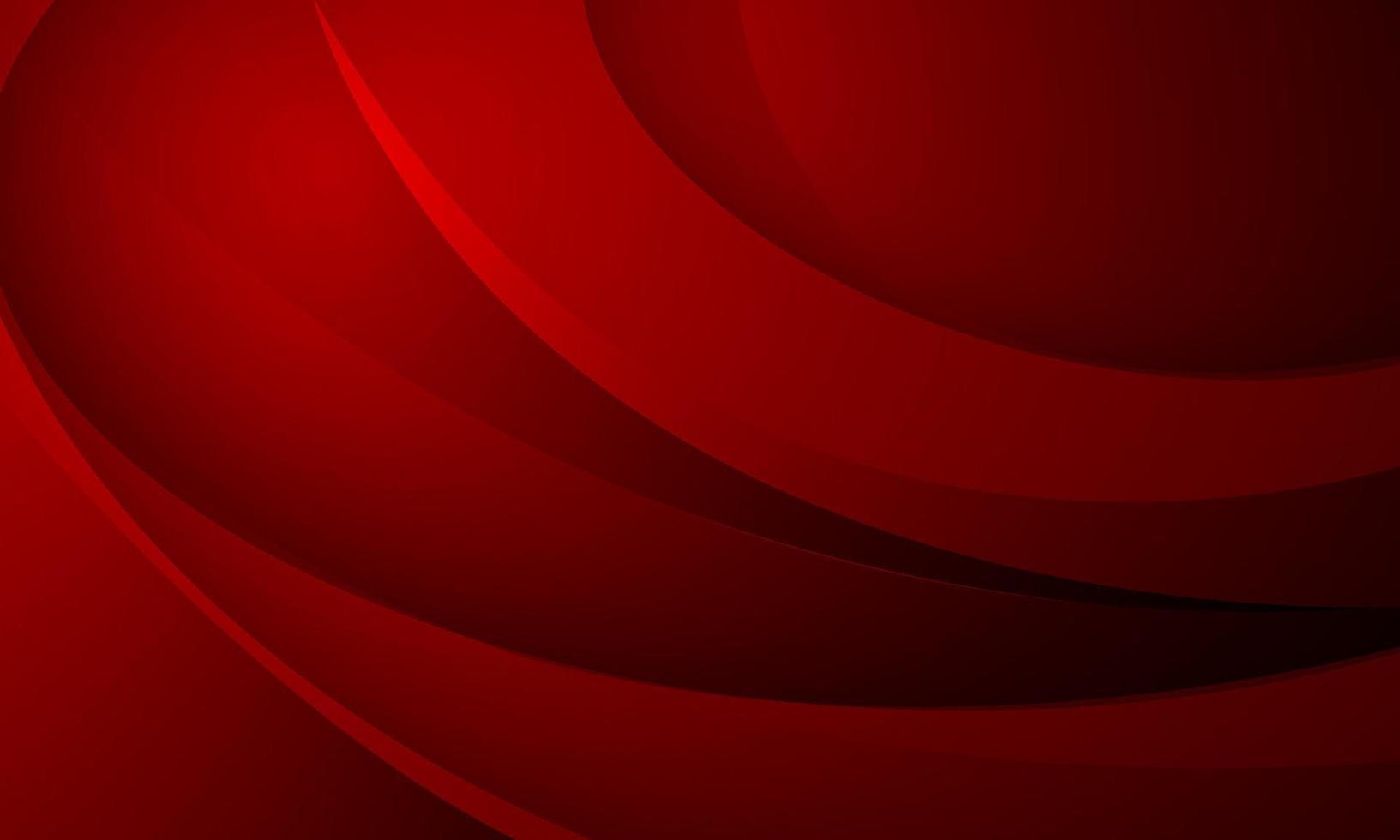 Abstract red curve shadow overlap design modern futuristic technology background vector