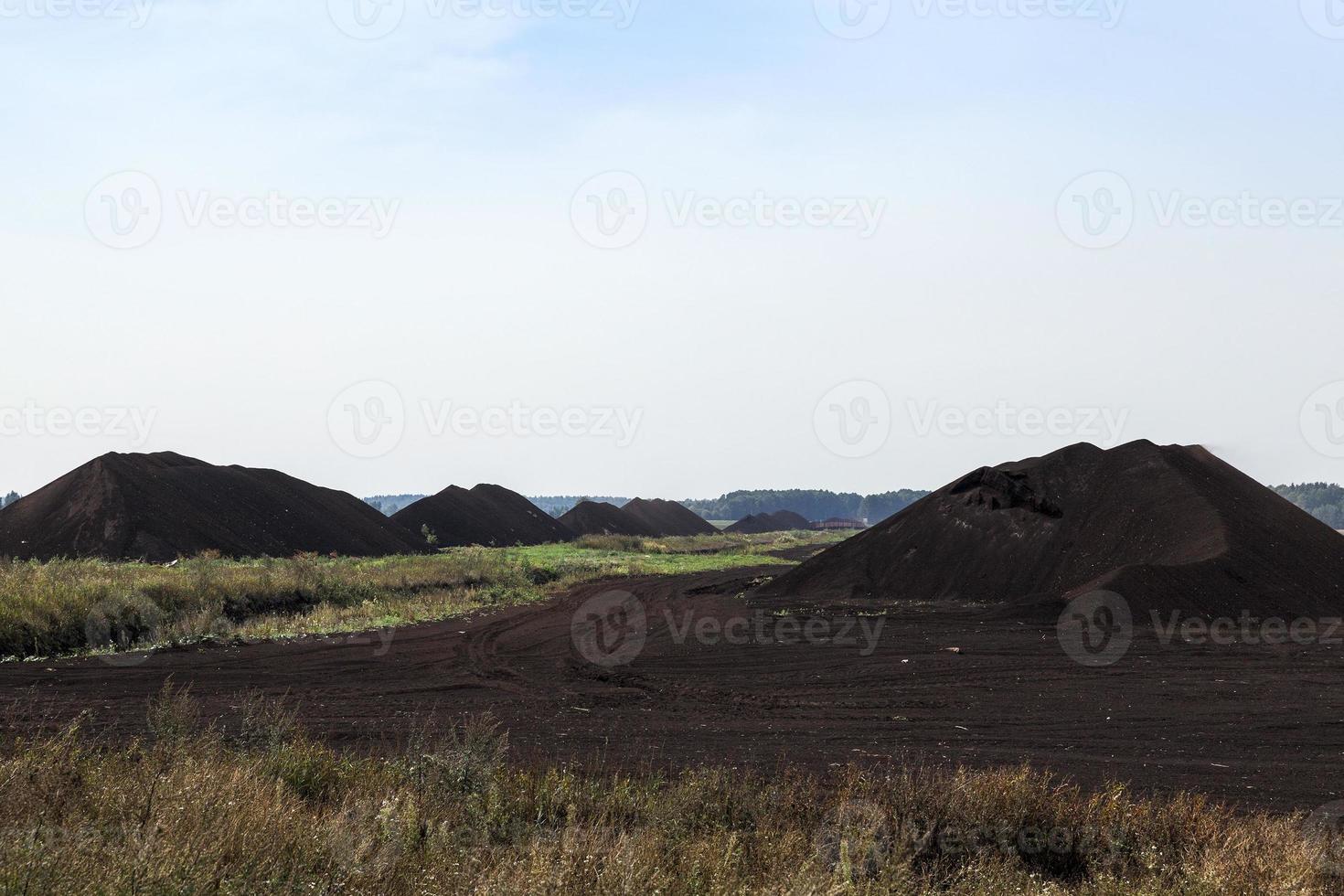 extraction of peat photo