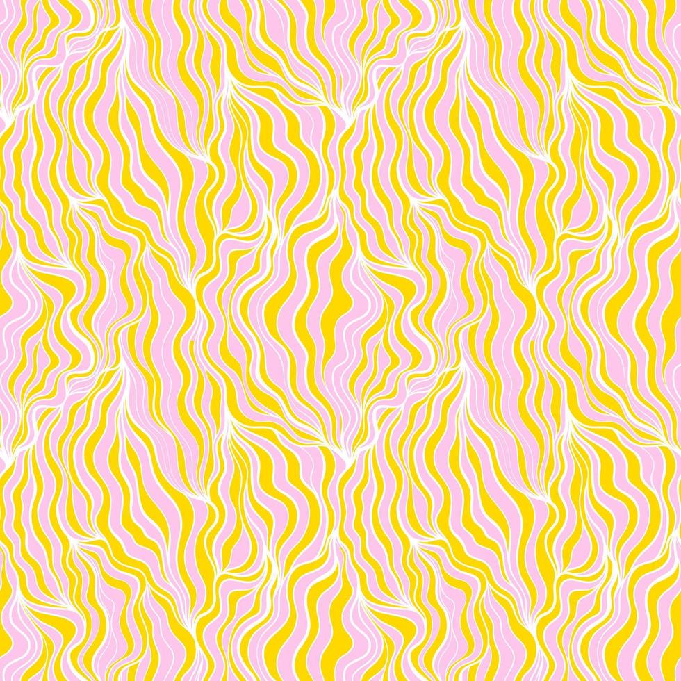 Seamless abstract pattern background. Decorative design freehand creative paint. Texture chaotic element. vector