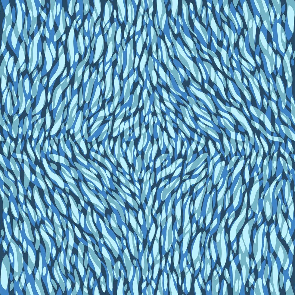 Seamless abstract pattern background. Decorative design freehand creative paint. Texture chaotic element. vector