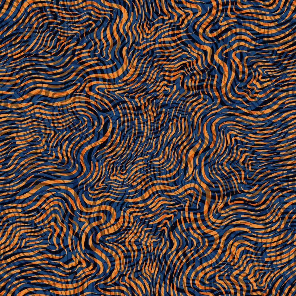 Seamless abstract pattern background. Decorative design freehand creative paint. Texture chaotic element. vector