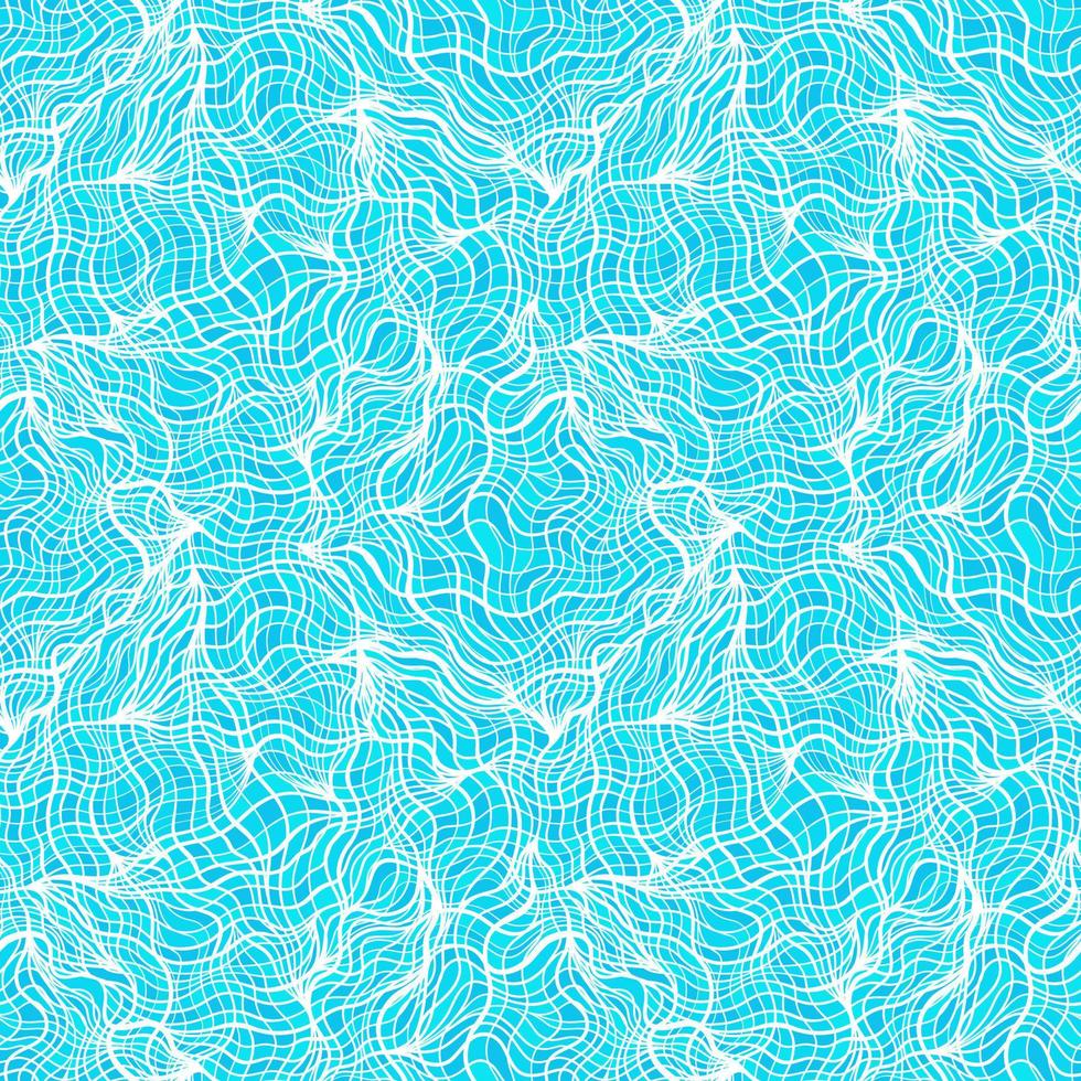 Seamless abstract pattern background. Decorative design freehand creative paint. Texture chaotic element. vector