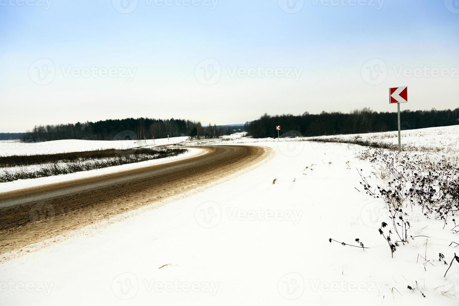 temporada de invierno, la nieve foto