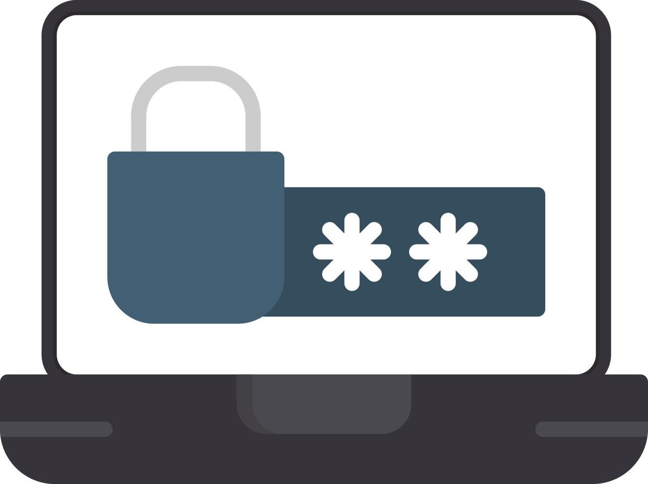 Security Flat Icon vector