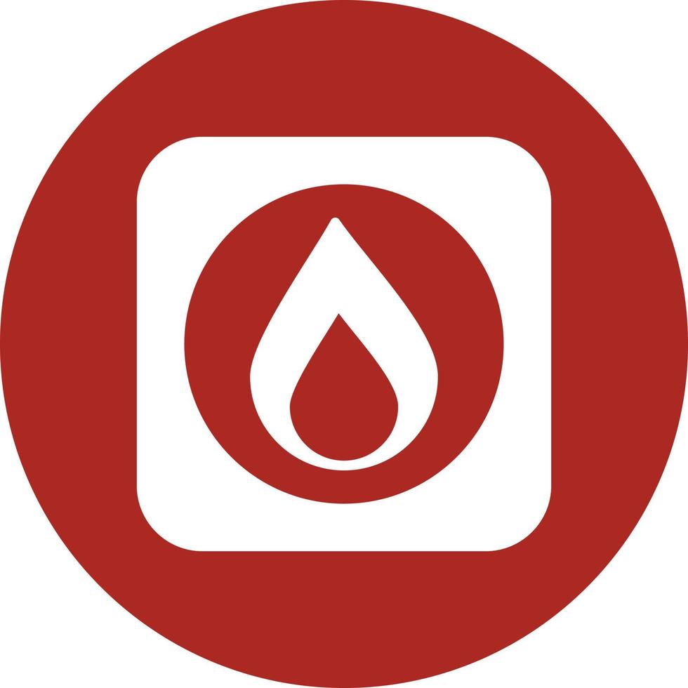 Emergency Button Glyph Circle Multicolor vector