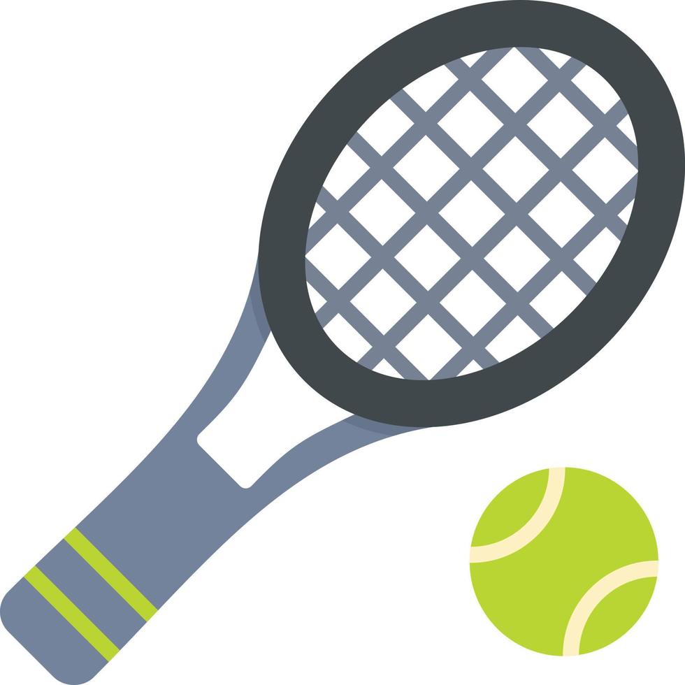 Tennis Flat Icon vector