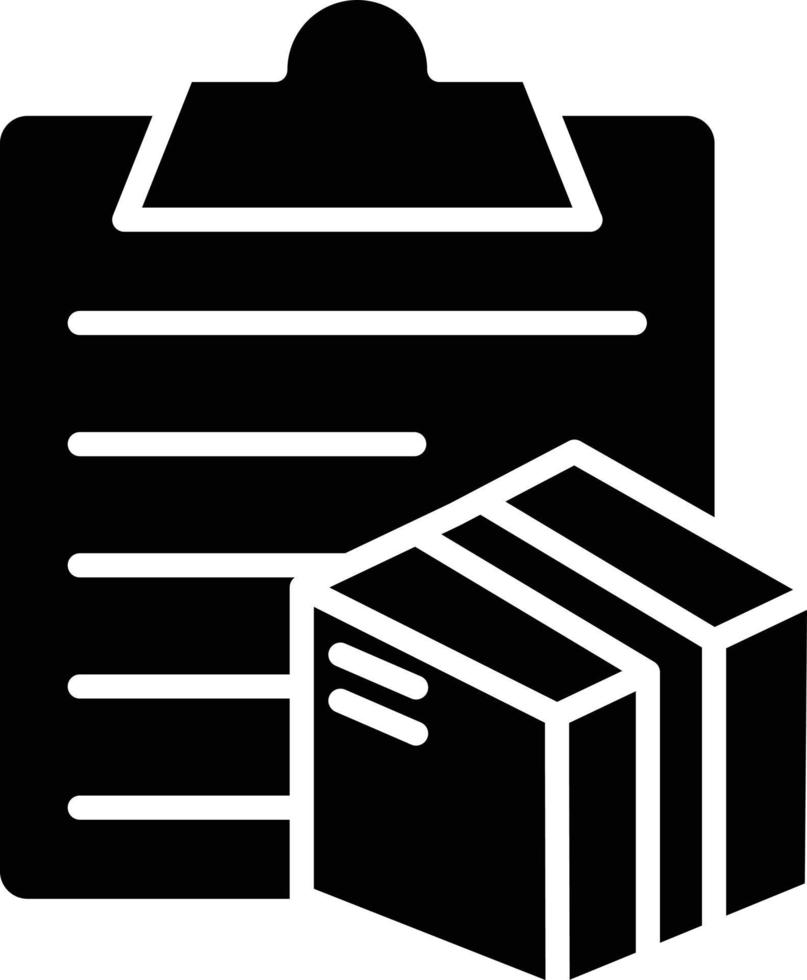 Event Logistics Glyph Icon vector