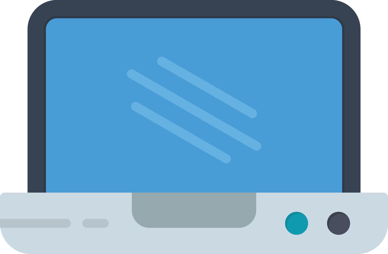 Laptop Flat Icon vector