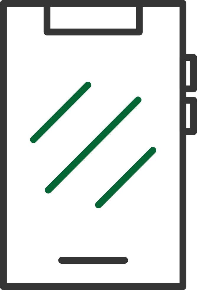 Smartphone Line Two Color vector