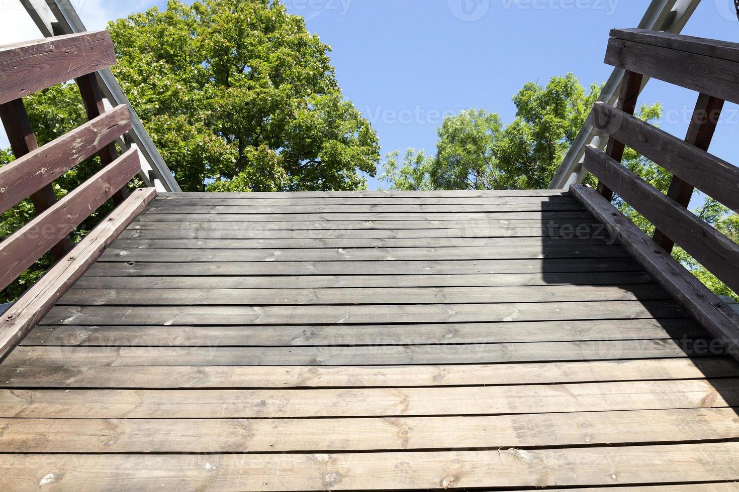 part of wooden structure photo