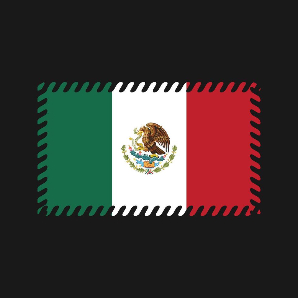 Mexico Flag Vector. National Flag vector
