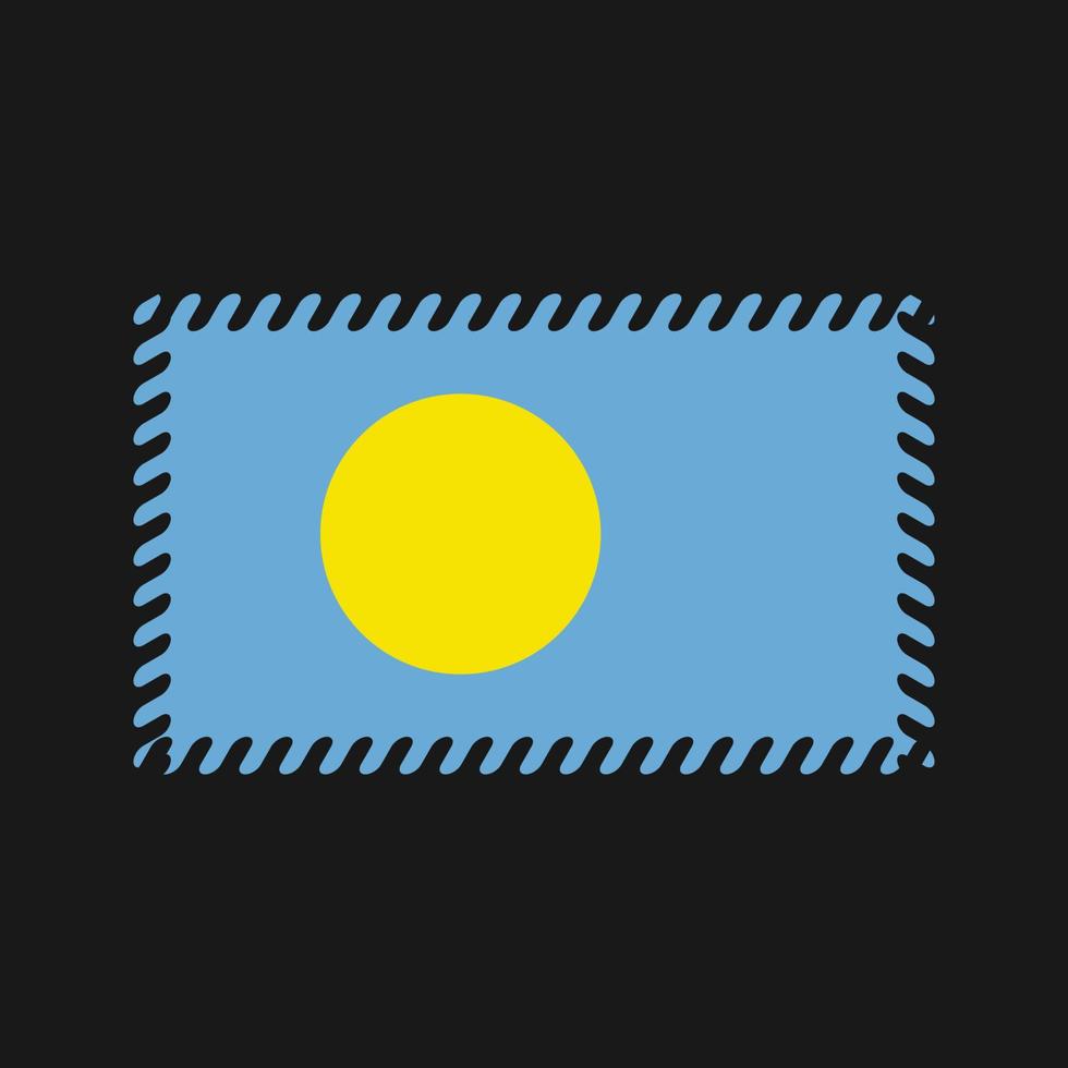 Palau Flag Vector. National Flag vector
