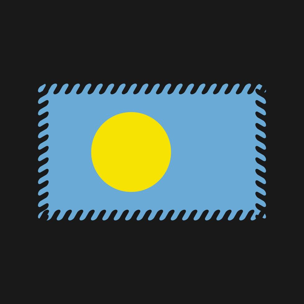 Palau Flag Vector. National Flag vector