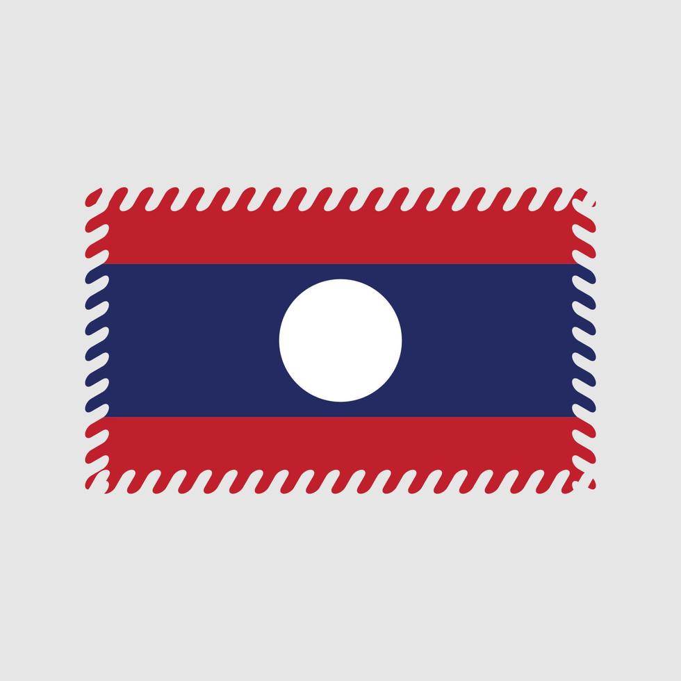 Laos Flag Vector. National Flag vector