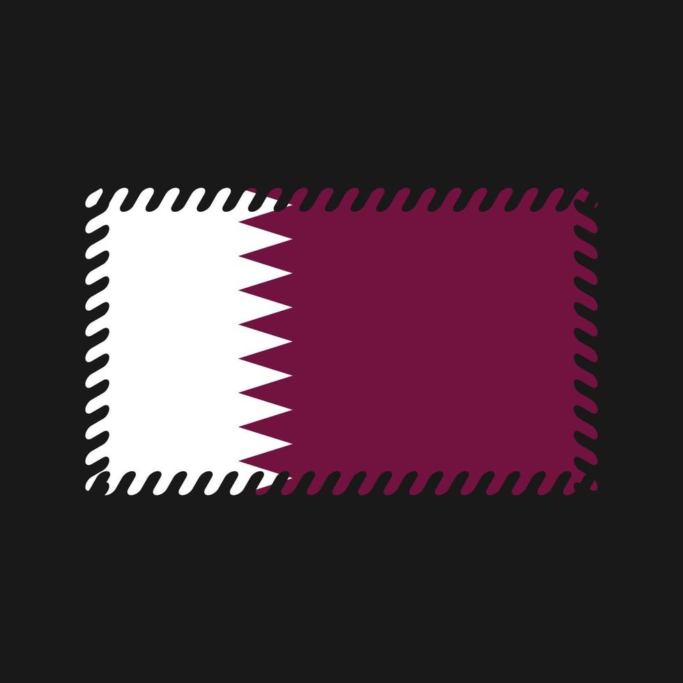 Qatar Flag Vector. National Flag vector