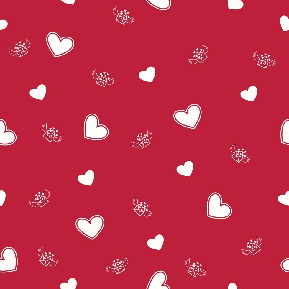 Love Pattern valentine day pattern romantic pattern seamless pattern vector