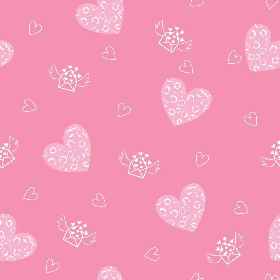 Love Pattern valentine day pattern romantic pattern seamless pattern vector
