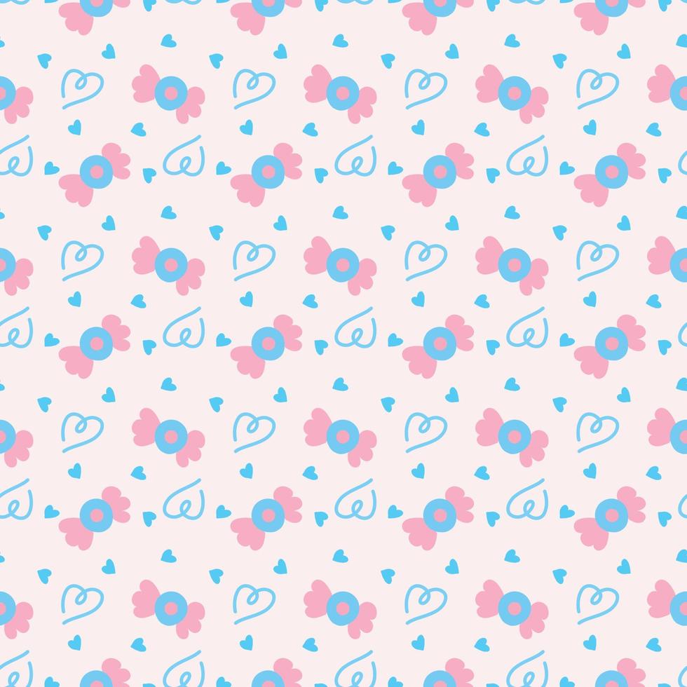 Love Pattern valentine day pattern romantic pattern seamless pattern vector