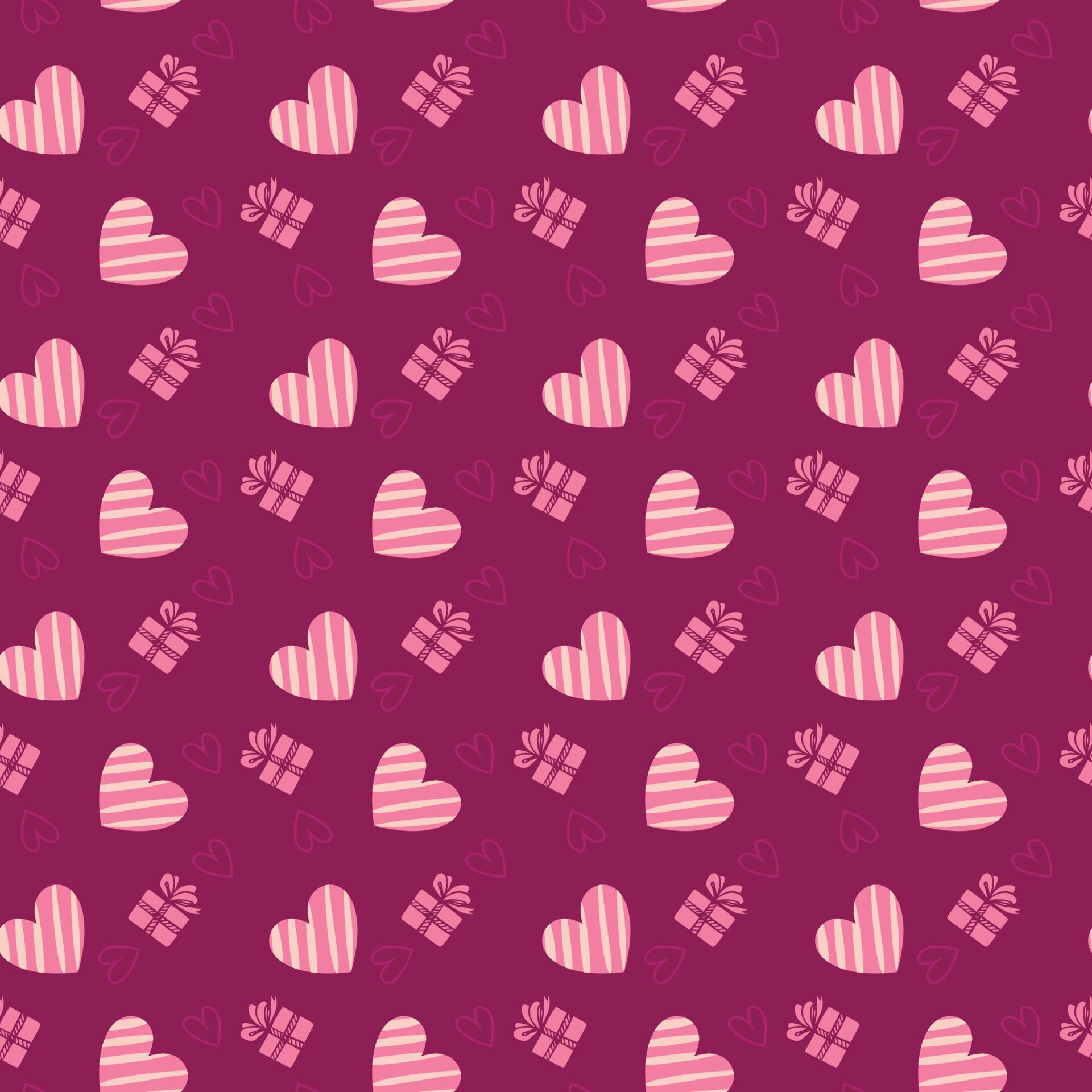 Love Pattern Valentine Day Pattern Romantic Pattern Seamless Pattern Vector 9436057 Vector Art 3201