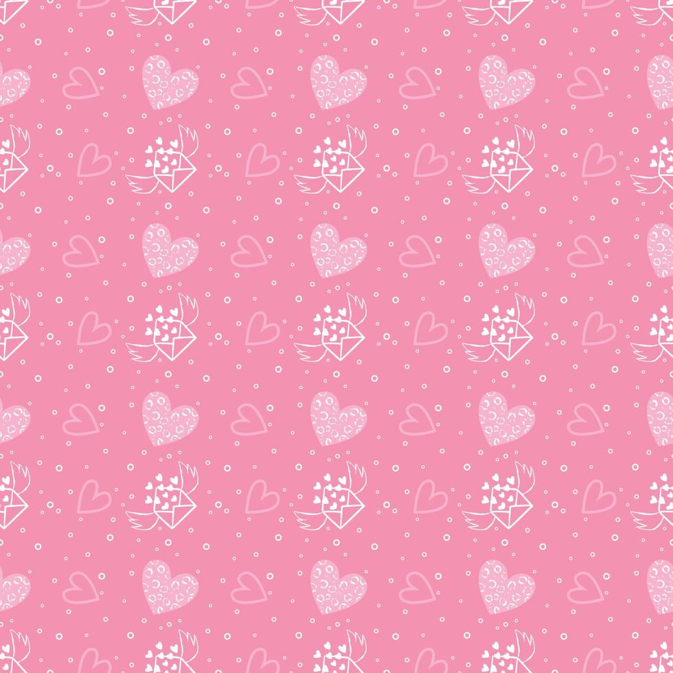 Love Pattern valentine day pattern romantic pattern seamless pattern vector