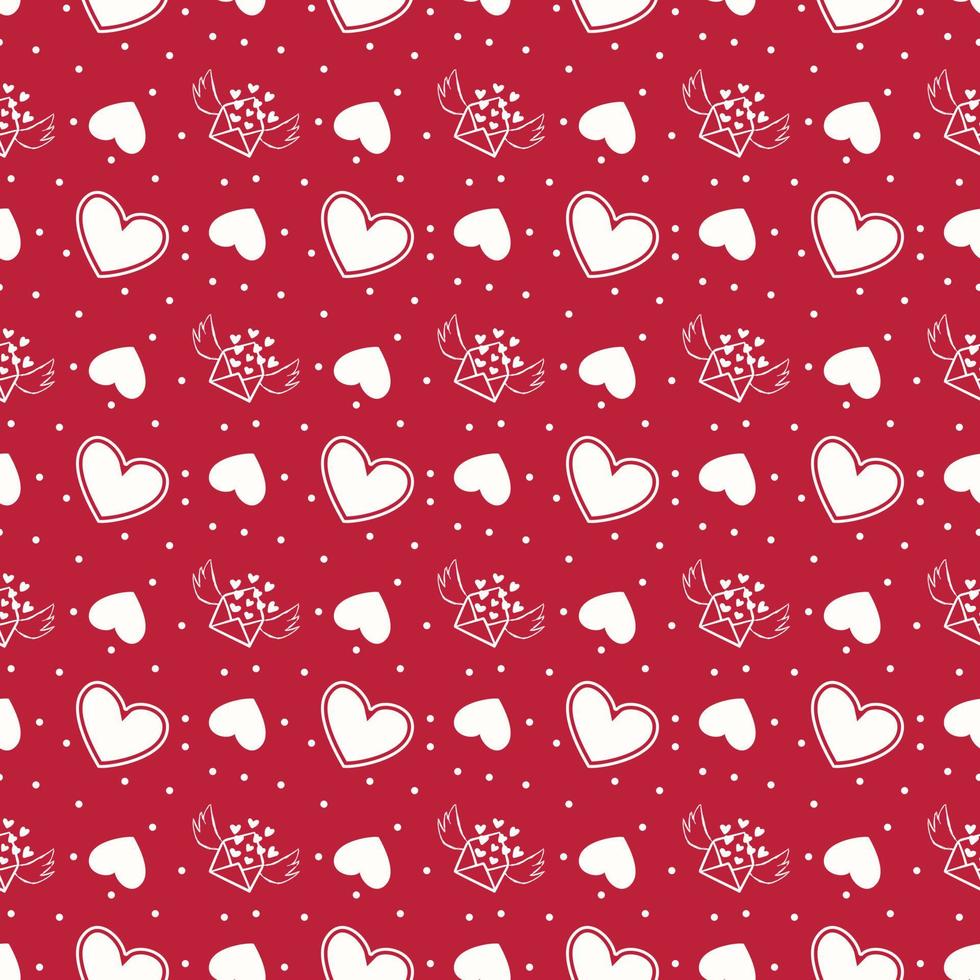 Love Pattern valentine day pattern romantic pattern seamless pattern vector