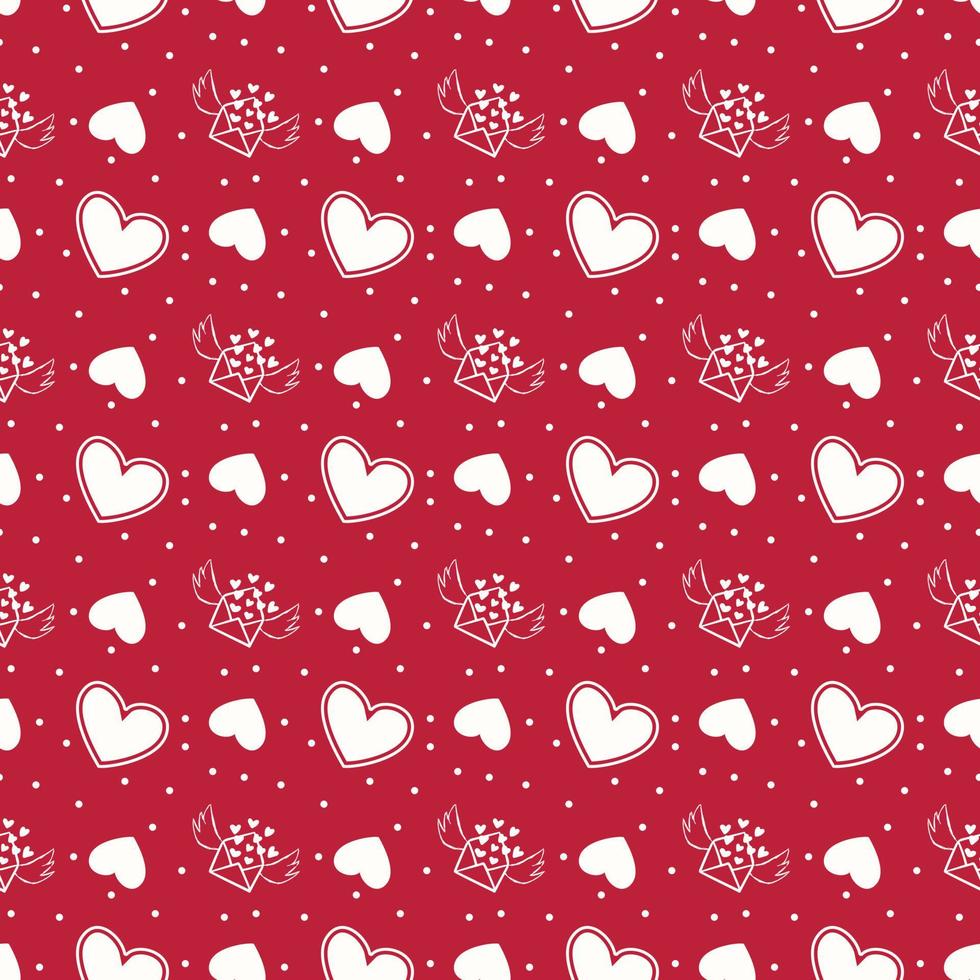 Love Pattern valentine day pattern romantic pattern seamless pattern vector