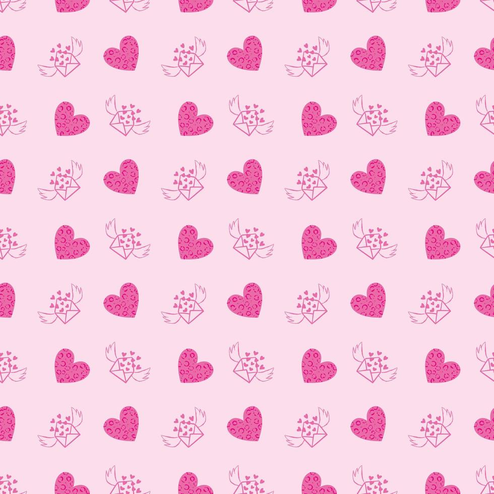 Love Pattern valentine day pattern romantic pattern seamless pattern vector