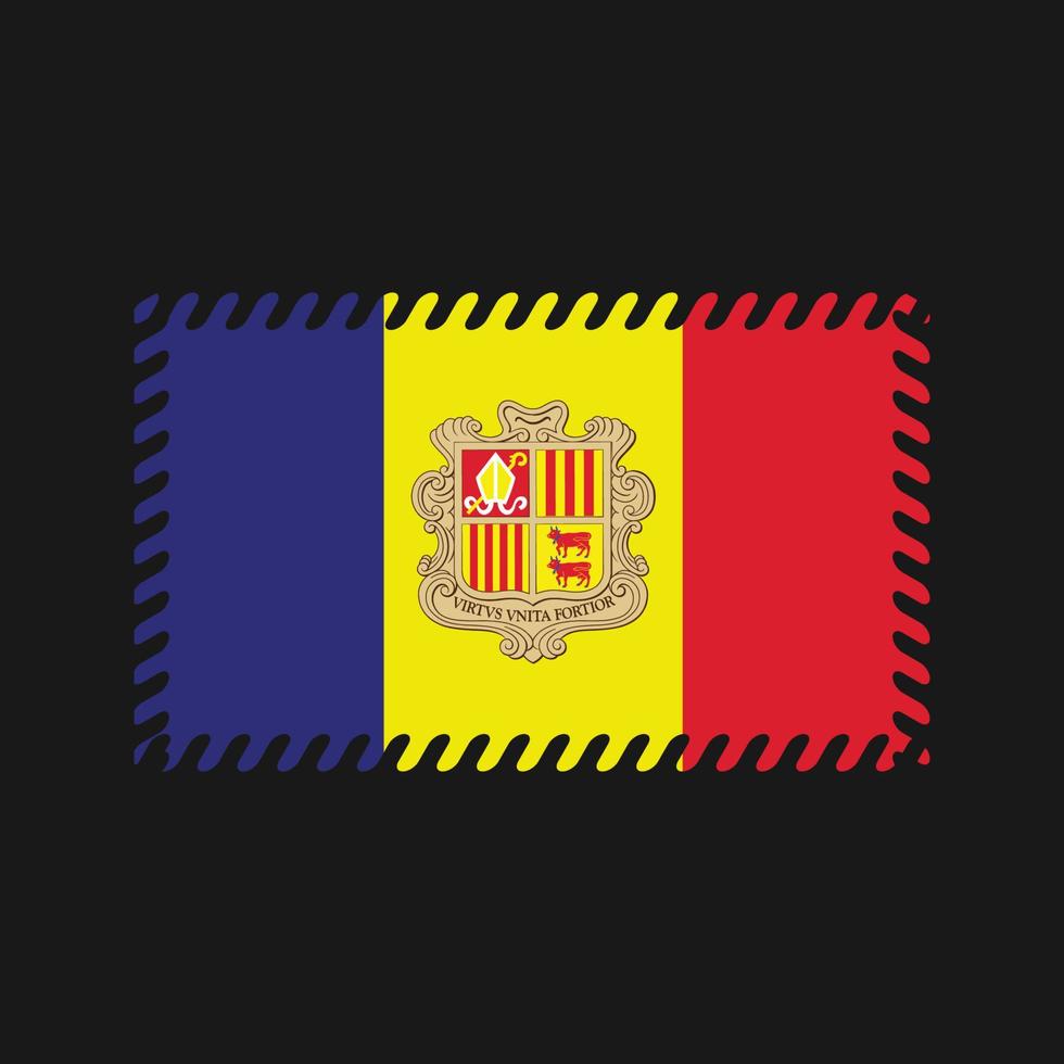 Andorra Flag Vector. National Flag vector