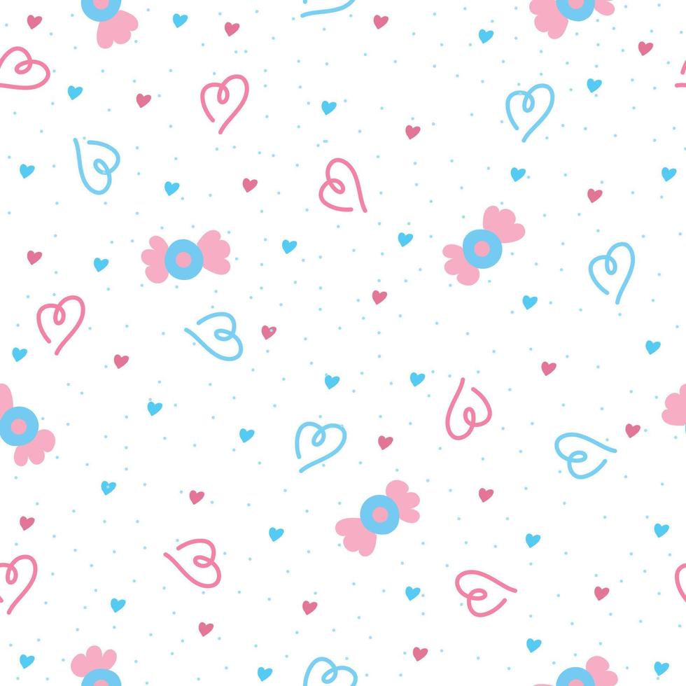 Love Pattern valentine day pattern romantic pattern seamless pattern vector