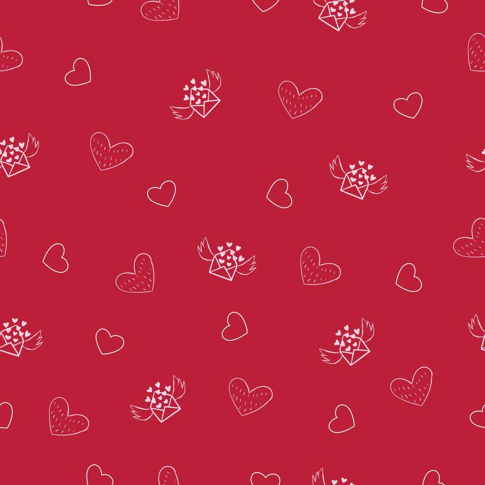 Love Pattern valentine day pattern romantic pattern seamless pattern vector