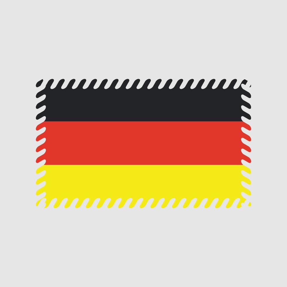 vector de la bandera de Alemania. bandera nacional