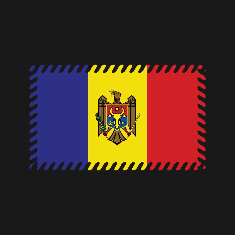 Moldova Flag Vector. National Flag vector