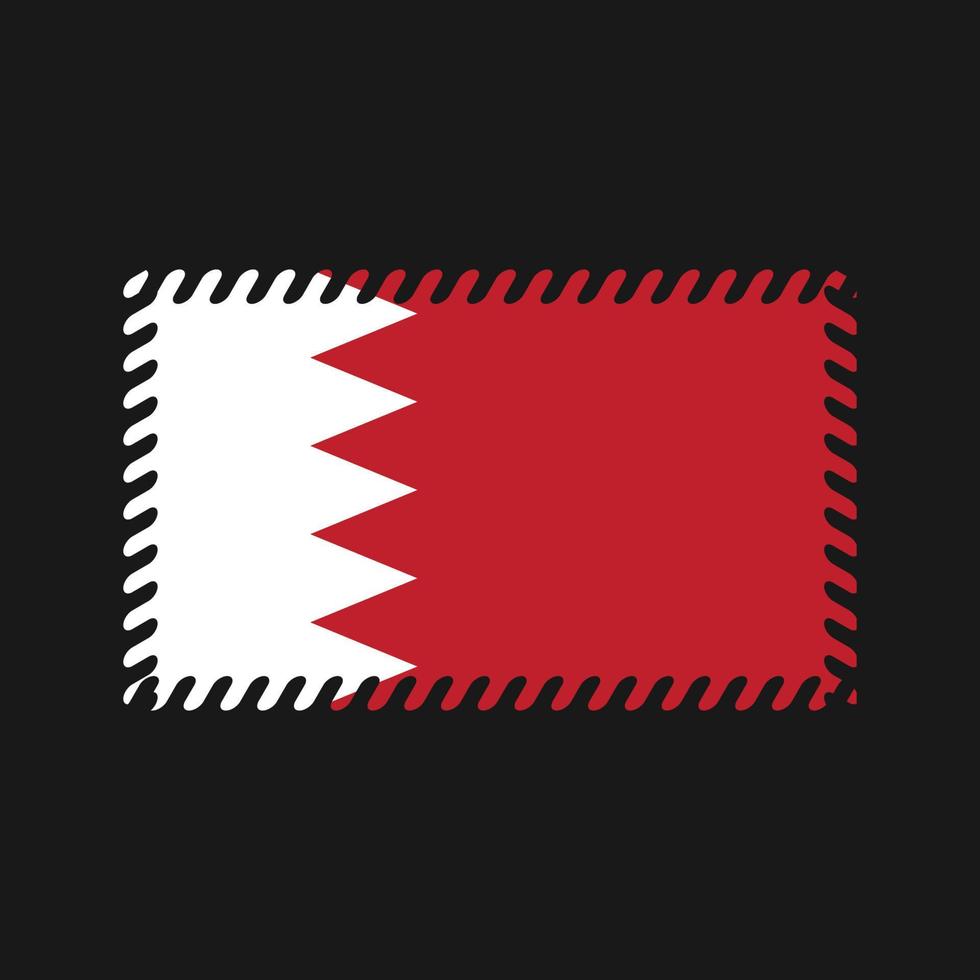 Bahrain Flag Vector. National Flag vector
