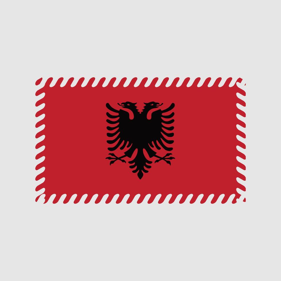 Albania Flag Vector. National Flag vector