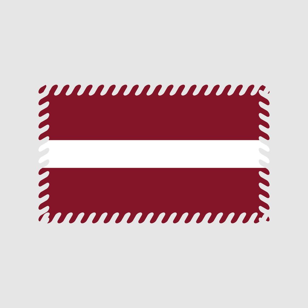 Latvia Flag Vector. National Flag vector