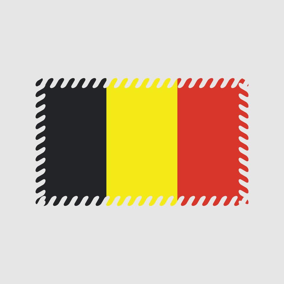 vector de bandera de Bélgica. bandera nacional