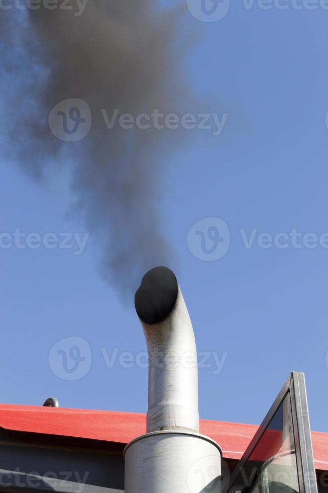 black smoke, close up photo