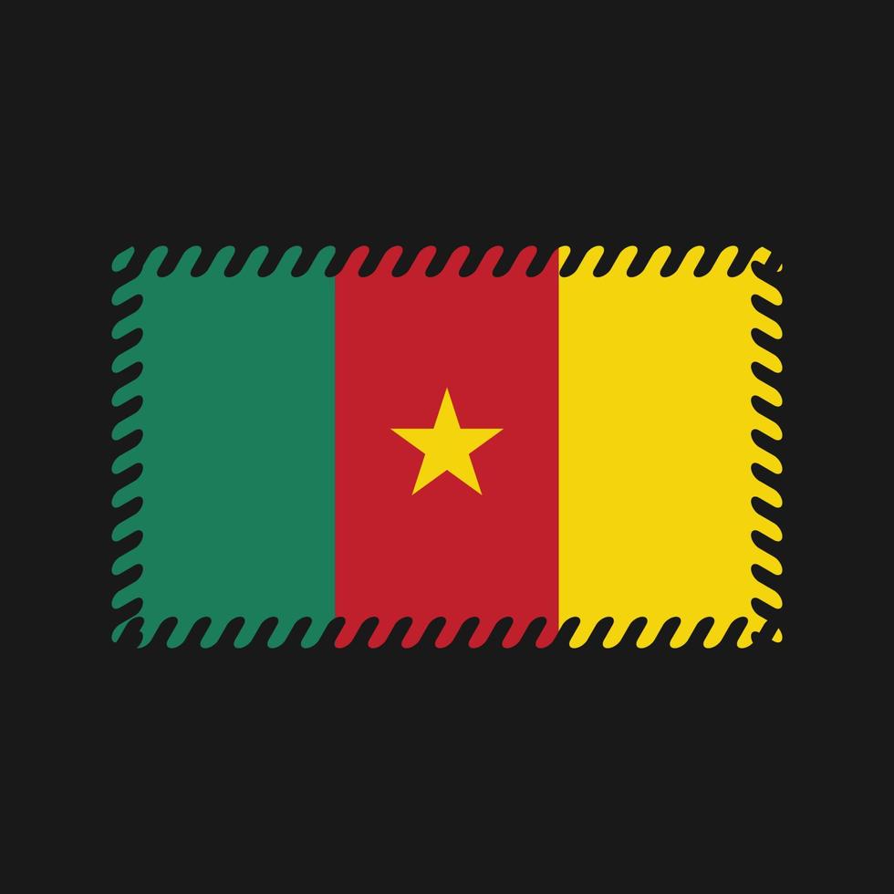 Cameroon Flag Vector. National Flag vector