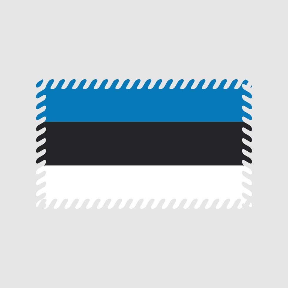 Estonia Flag Vector. National Flag vector