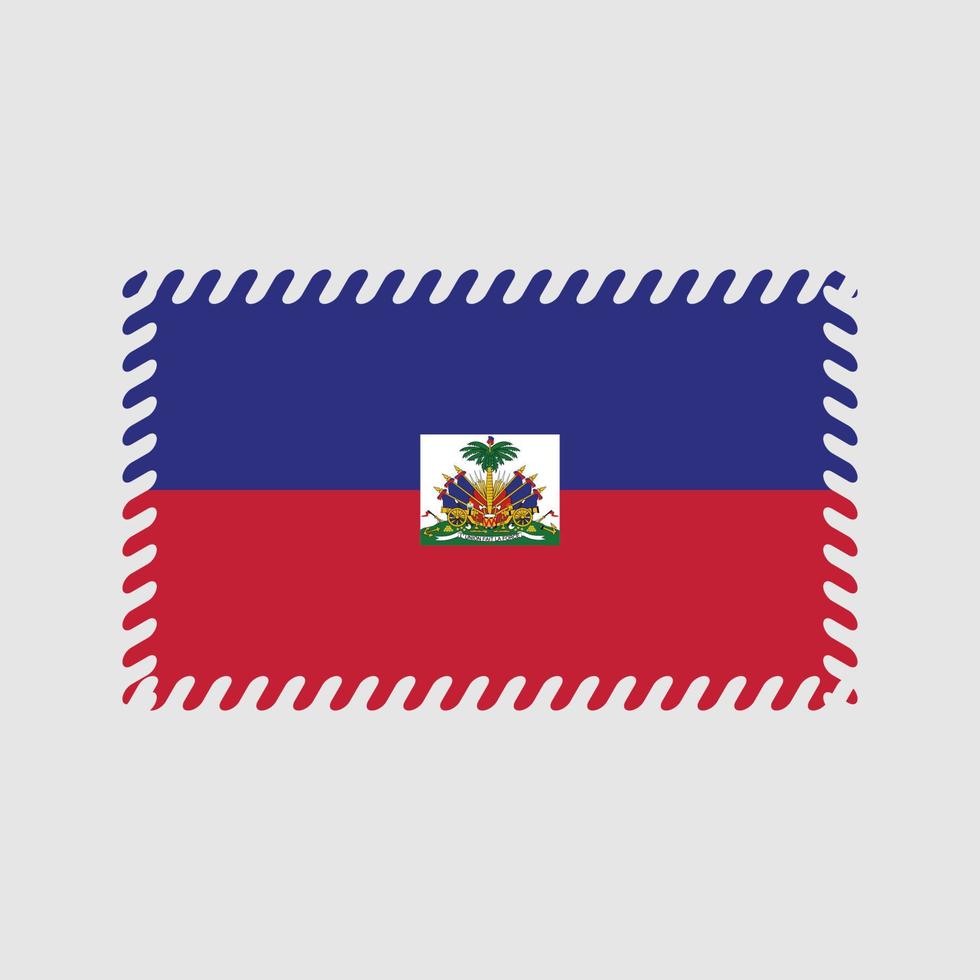 Haiti Flag Vector. National Flag vector