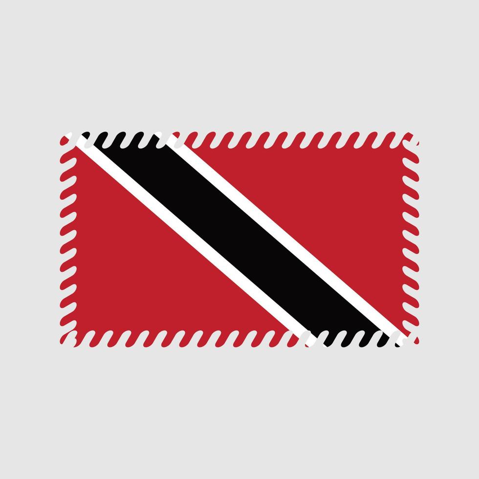 vector de bandera de trinidad y tobago. bandera nacional