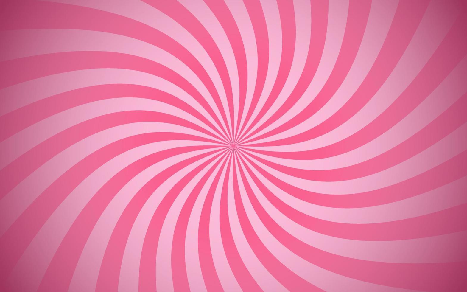 Sun rays retro vintage style on pink background, Sunburst pattern background. Rays. Summer banner vector illustration. Abstract sunburst wallpaper for template business social media advertising.