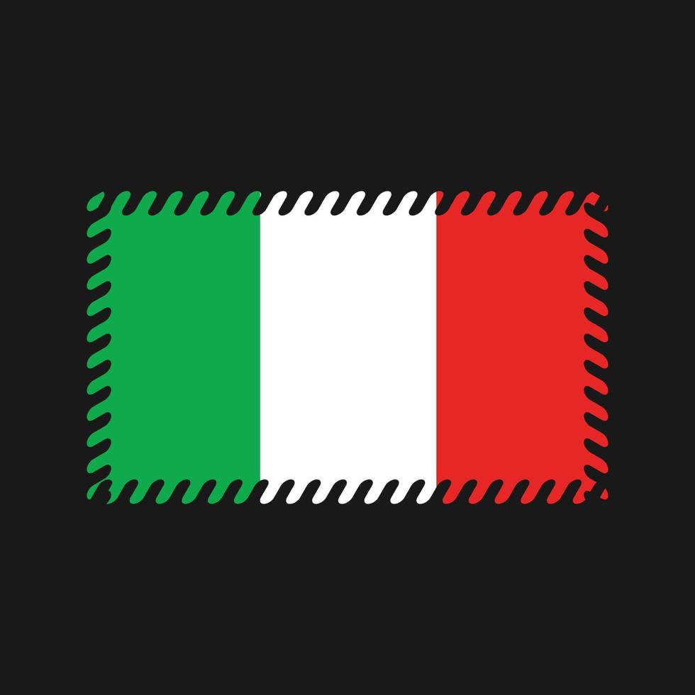 vector de bandera de italia. bandera nacional