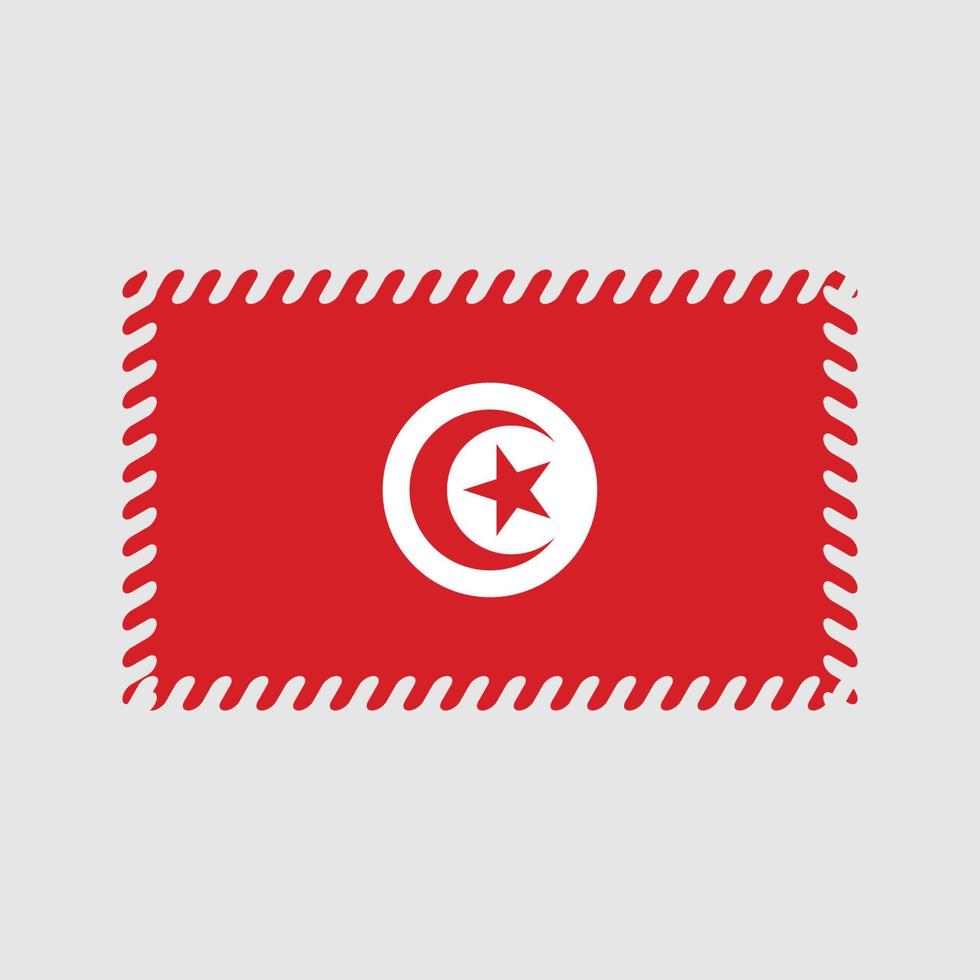 Tunisia Flag Vector. National Flag vector